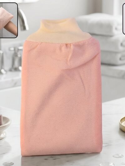 Soft Exfoliating Bath Scrub Glove � Gentle Skin Renewal Tool