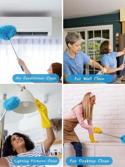 Extendable Microfiber Cleaning Duster – 83.5 cm Soft Round Head