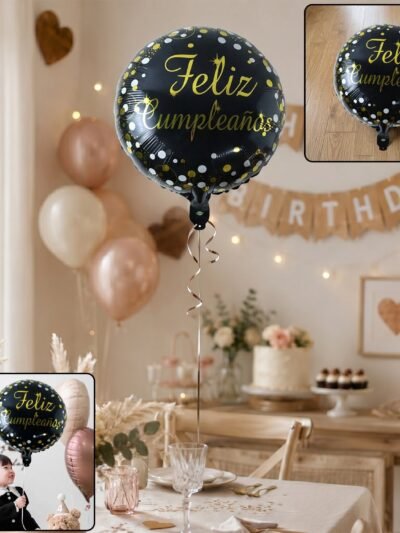 Feliz Cumpleanos Foil Balloon � Bright Party Decor for Birthdays