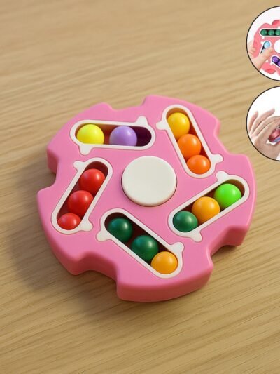Fidget Magic Cube Spinner Toy – Stress Relief & Focus Enhancer