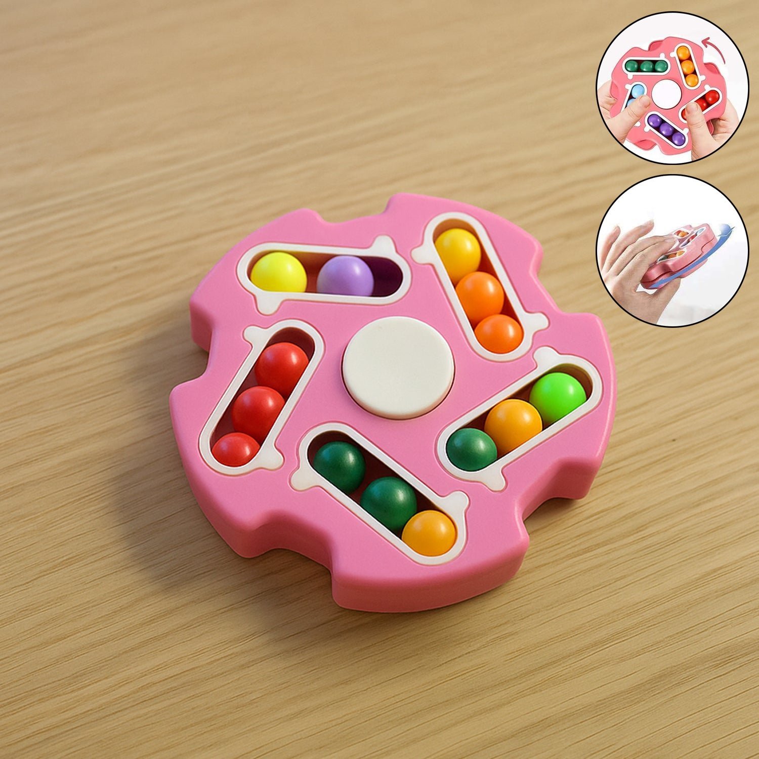 Fidget Magic Cube Spinner Toy – Stress Relief & Focus Enhancer