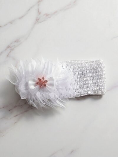Baby Headband � Soft Elastic Floral Designed for Comfort & Style