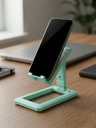 Foldable Mobile Phone Stand � Adjustable & Non-Slip for Comfortable Viewing