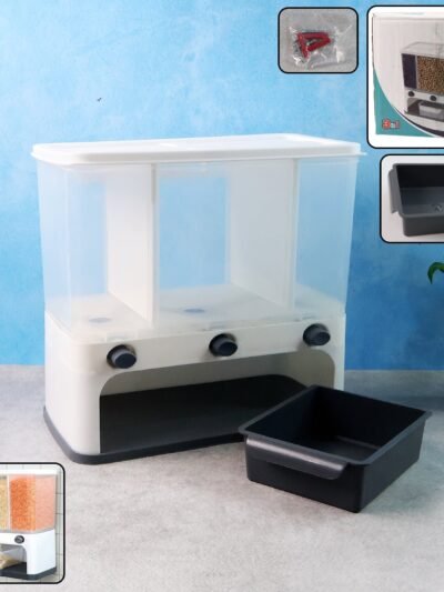 Easy Flow Cereal Dispenser – 3-in-1 Wall Mount Storage | CookAura