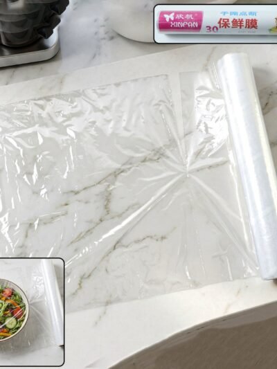 Food Grade Cling Wrap Roll – Keeps Food Fresh & Sealed
