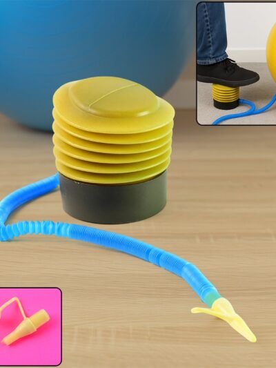 Foot Air Pump – Portable & Durable for Exercise Balls | FitFuzion