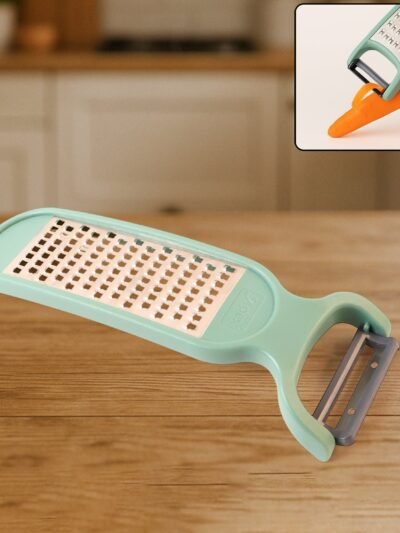 Vegetable Grater – 2-in-1 Peeler & Stainless Steel Cutter