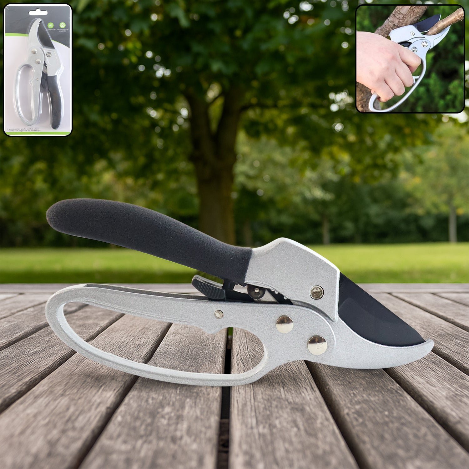 Gardening Pruning Shears � Ergonomic, Sharp SK-5 Blades | Indo Glow