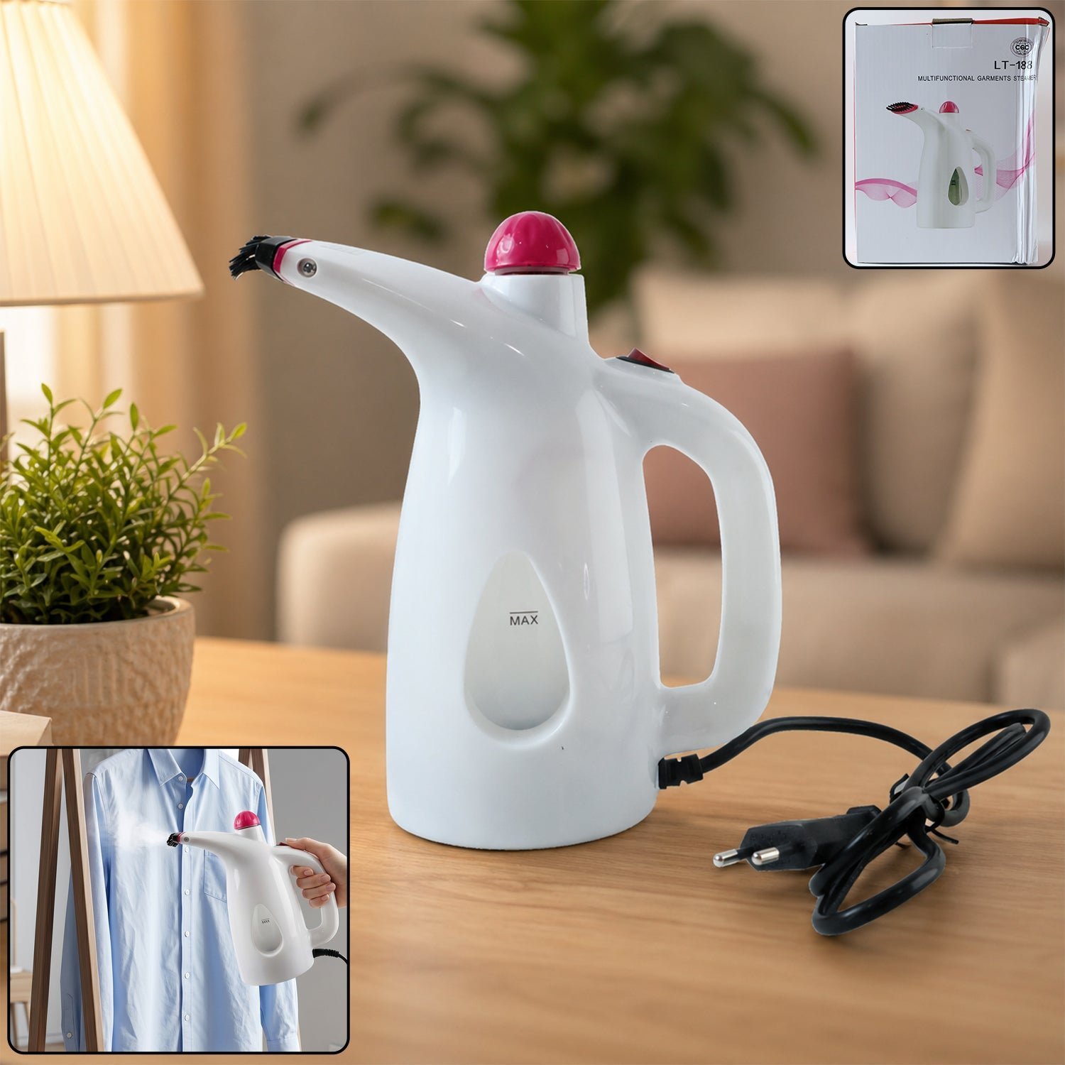 Garment Steamer � Compact & Efficient for Clothes & Home Refresh