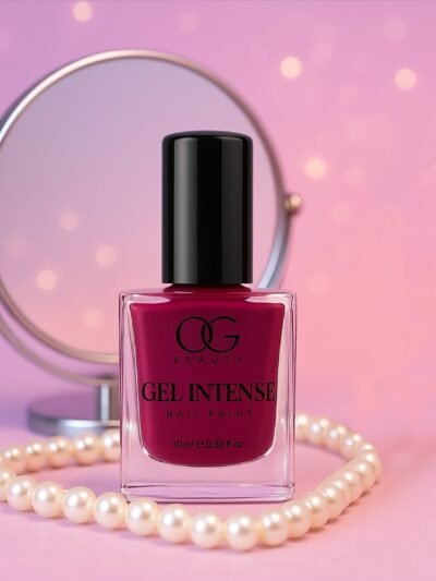 Burgundy Plum Gel Nail Polish – Long-Lasting Rich Color