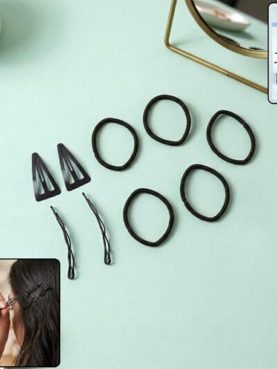 Multipurpose Hair Styling Accessories Set – Pins, Bands & Clips Kit