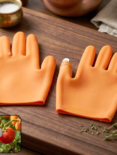 Silicone Gloves � Hand Protection with Built-in Finger Guard