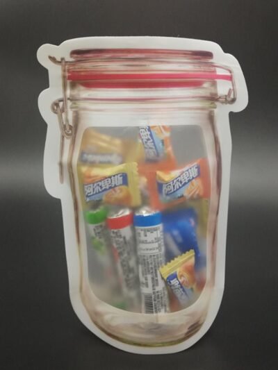 Airtight Food Storage Bag – Reusable Zipper Pouch 500ml | Organivo