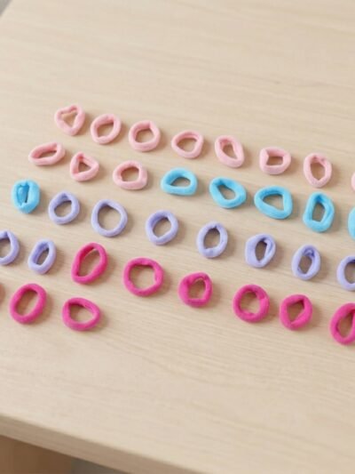 Elastic Hair Ties – Gentle, Durable & Convenient for Kids