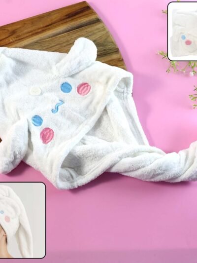 Hair Drying Towel Cap – Ultra Soft Microfiber Quick-Dry Wrap