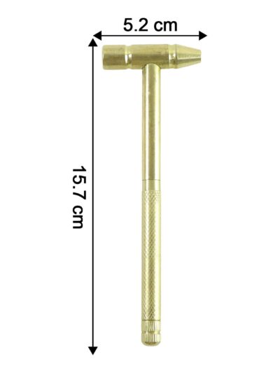 5-in-1 Small Hammer with Interchangeable Screwdriver Tips – Versatile Repair Tool