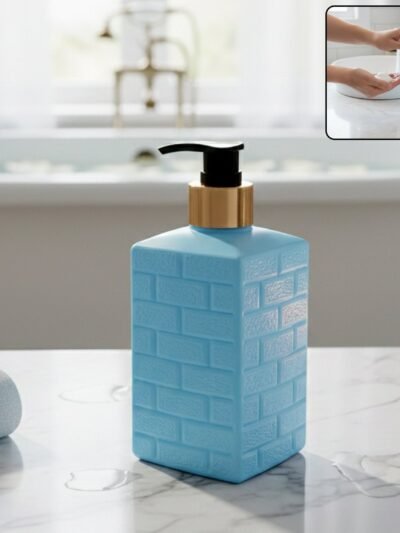 Plastic Soap Dispenser – Leak-Resistant & Refillable Pump Bottle