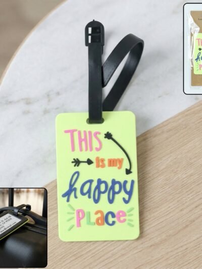 Luggage Tag – Bright & Colorful Travel Identification for Suitcases