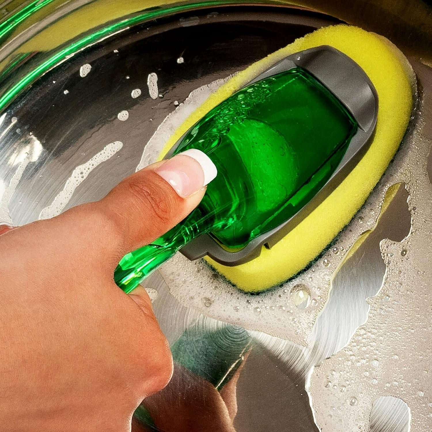 Heavy Duty Soap Dispensing Dishwand � Convenient Kitchen Cleaning