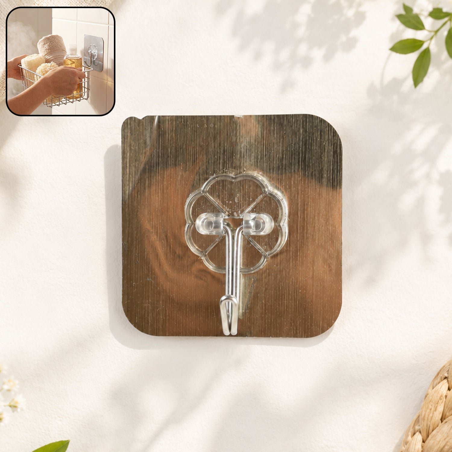 Self Adhesive Wall Hook � Strong & Multi-Purpose Mounting Solution