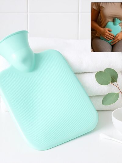 Rubber Hot Water Bag – Compact 19x13 cm Pain Relief