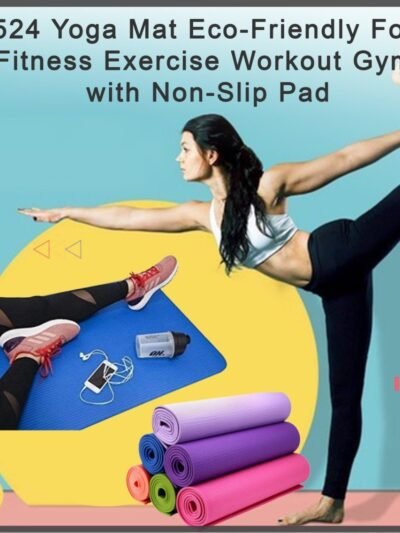 Eco-Friendly Yoga Mat – Non-Slip Fitness Mat 180x60cm | FitFuzion