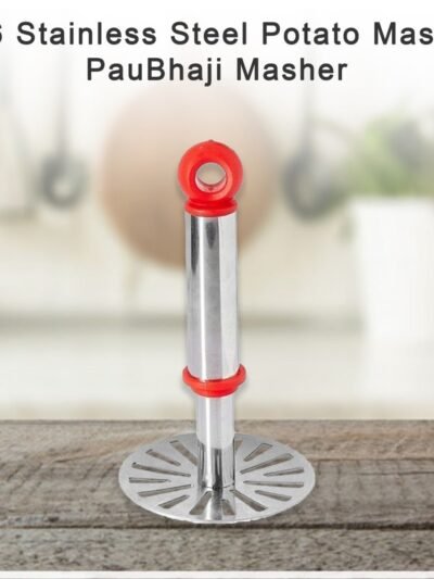 Pau Bhaji Masher – Stainless Steel & Ergonomic Grip | Quickslice
