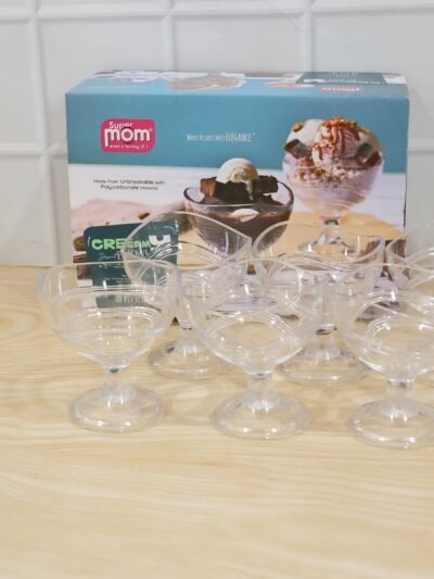 Unbreakable Creamy Dessert Bowls � Elegant, Durable & Crystal Clear
