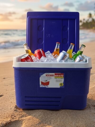 Portable 6L Ice Cooler Box � Keeps Drinks Chilled Outdoors