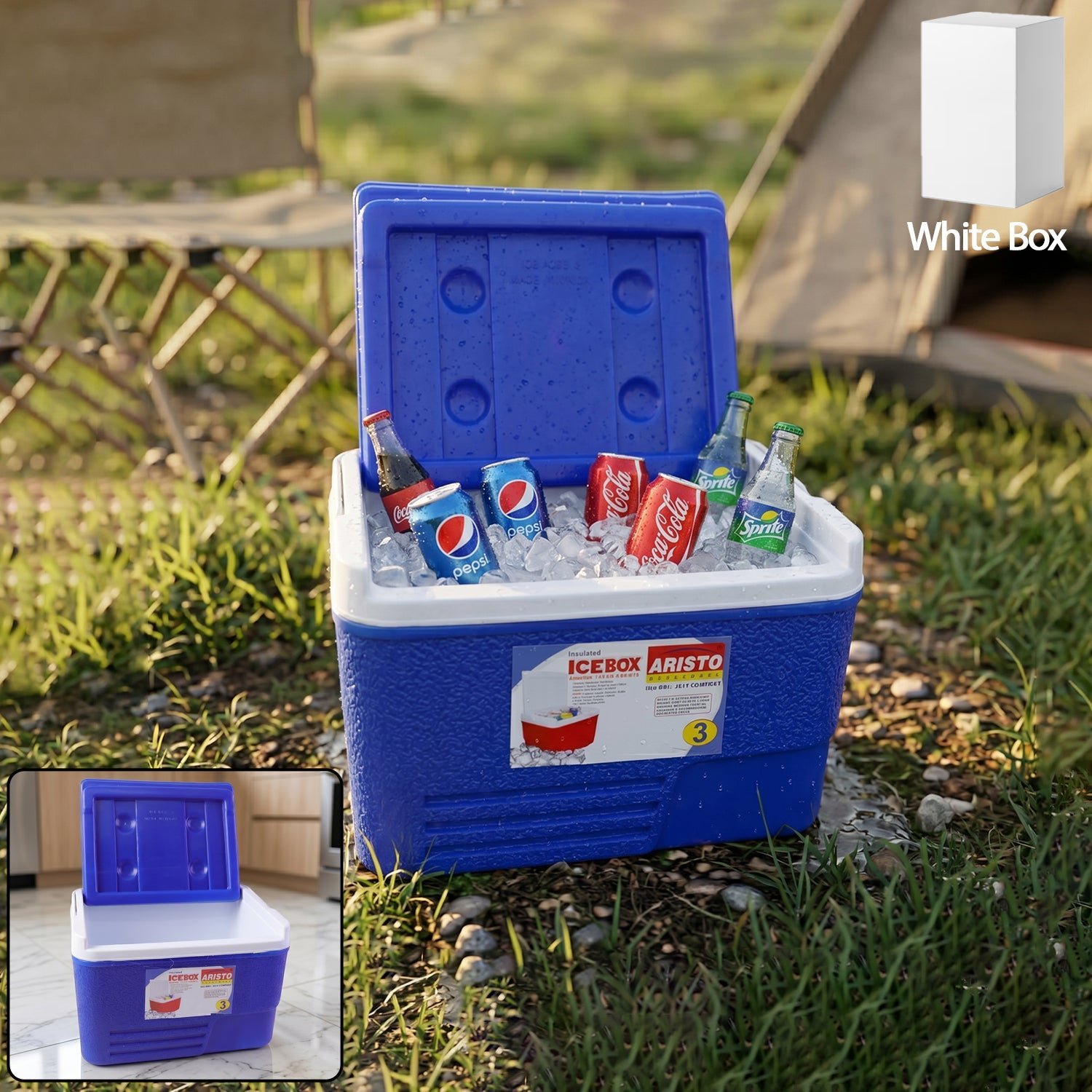 Heavy Duty Insulated Ice Box � 3 Litre Portable & Durable