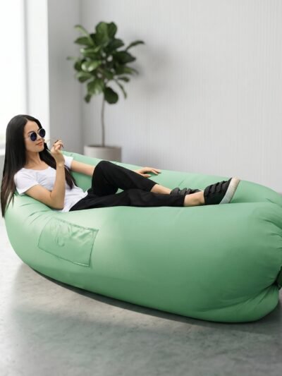 Inflatable Lounger � Portable & Comfortable for Indoor & Outdoors