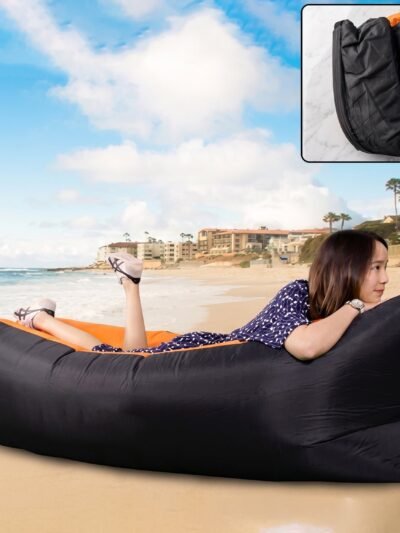 Inflatable Air Lounger � Portable & Comfortable for Outdoor & Indoor Use