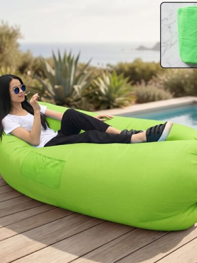 Inflatable Lounger � Portable Outdoor & Travel Recliner