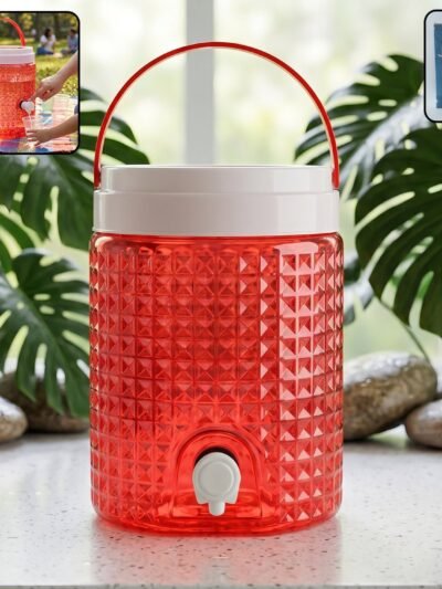 Plastic Water Jug 4.5 Litre – Diamond Cut & Leakproof | ChillPour