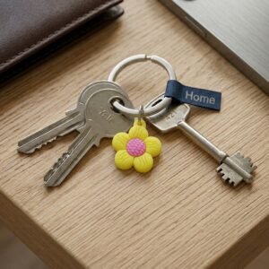 Flower Keychain – Cute Decorative Bag & Keyring Accessories