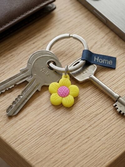 Flower Keychain – Cute Decorative Bag & Keyring Accessories