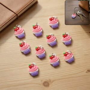 Cute Cupcake Keychain – Fun & Charming Bag Ornament