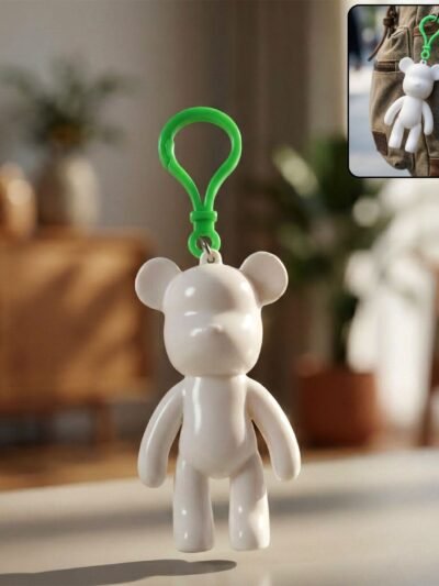 Bear Shape Decorative Keychain – Cute & Practical Accessory