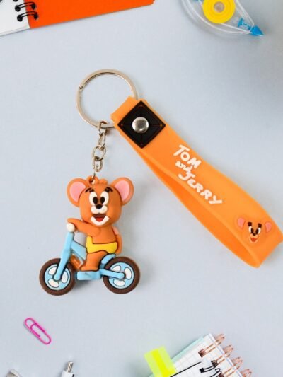 Cartoon Silicone Keychain � Cute 3D Character Bag Charm for Kids | Styleva