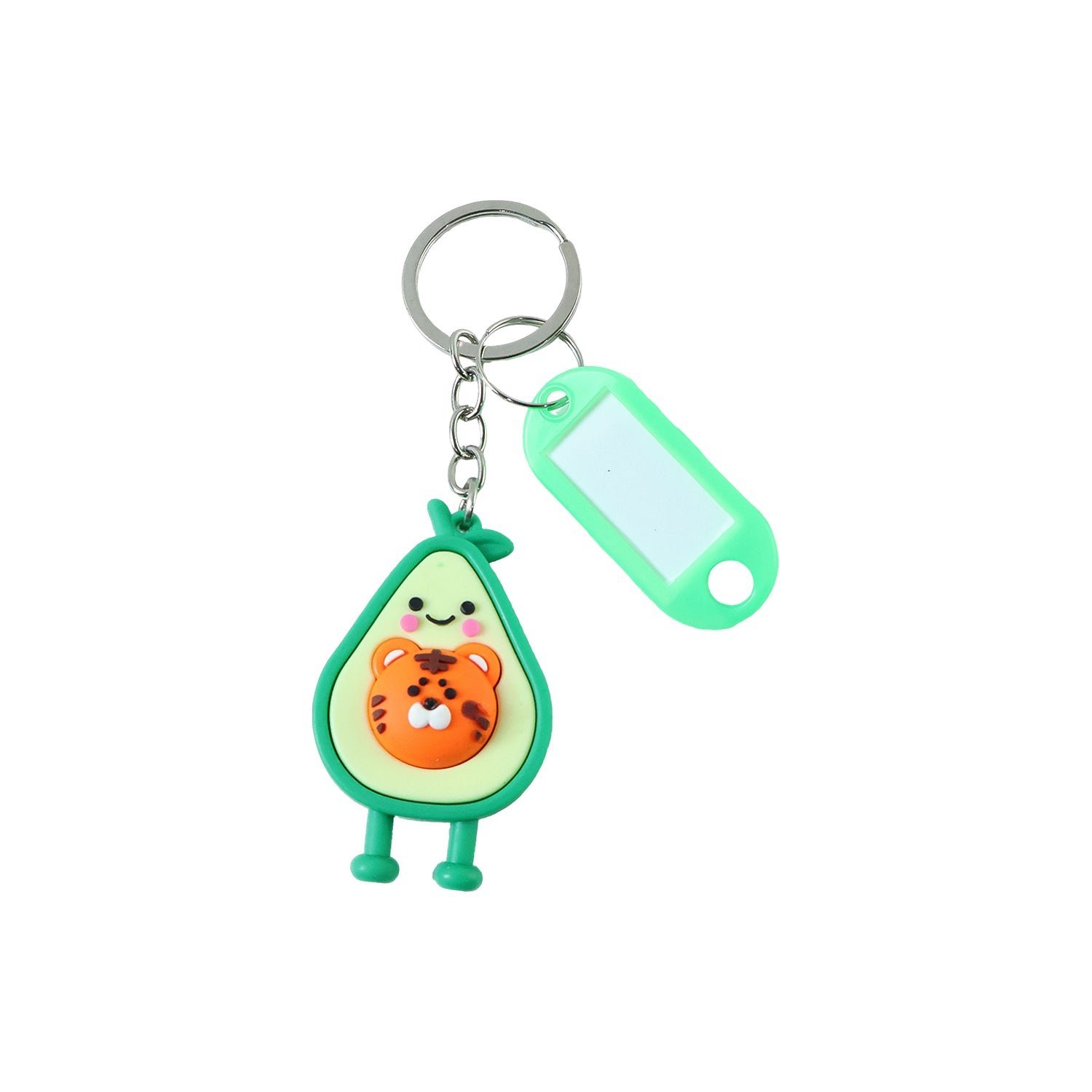 Cartoon Character Keychain – Decorative ID Tag Accessory