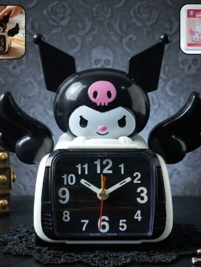 Kids Cartoon Alarm Clock – Fun & Bright Bedside Accessory