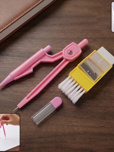 Kids Mini Stationery Set � Complete Geometry Tools for School