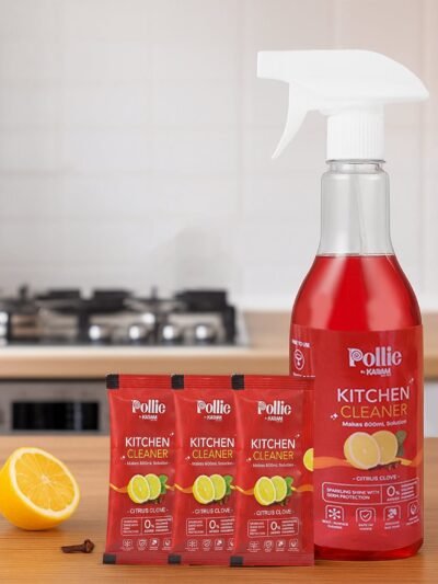 Concentrated Kitchen Surface Cleaner – Eco-Friendly Refill Kit