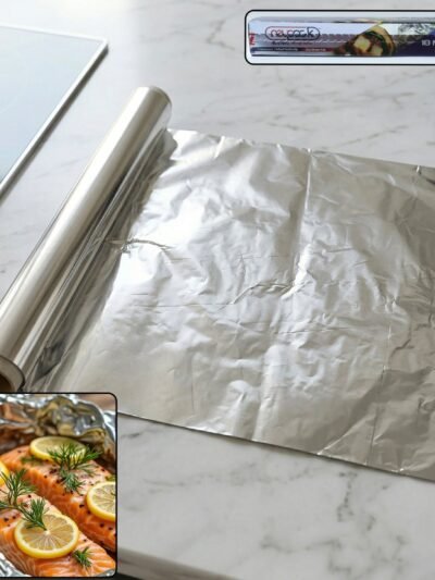 Aluminium Foil Paper Roll – Multipurpose Food Wrapping & Cooking