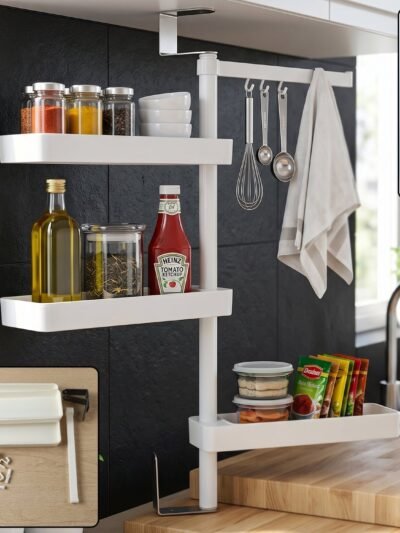 Rotating Storage Rack – 4-Tier Multipurpose Organizer