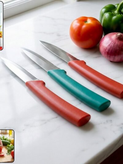 Kitchen Knife Set – Sharp Multipurpose Cutting Knives Pack of 3