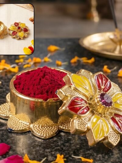 Kankavati Kumkum Box � Elegant Traditional Storage for Pooja