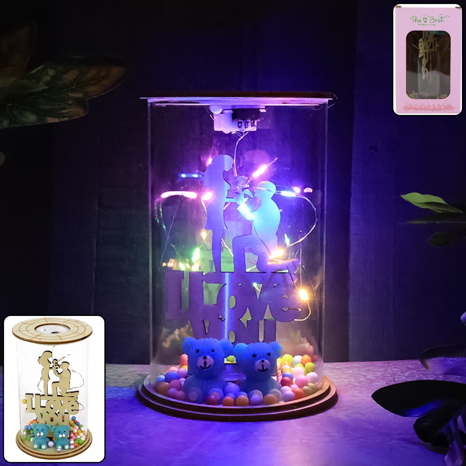 Love You LED Decorative Light – Romantic Home Showpiece