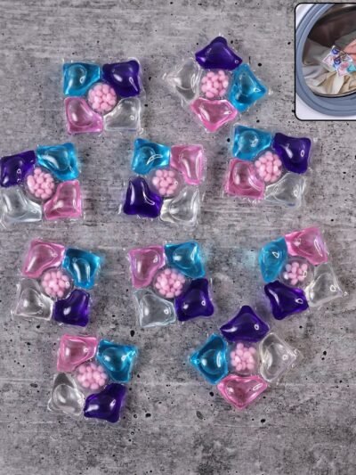 Laundry Detergent Pods – Multi-Action 10-Piece Pack for Superior Cleaning