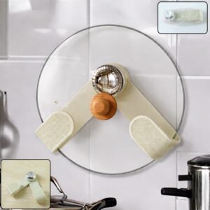 Adjustable Kitchen Pot Lid Holder – Space-Saving & Heat Resistant